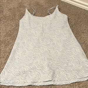 Wavy Pattern Camisole workout Dress